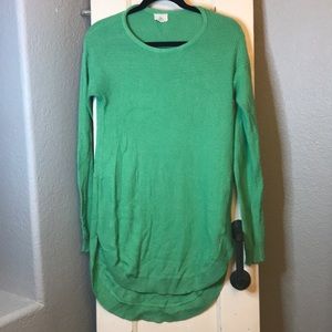 Green sweater